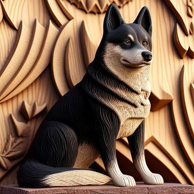 3D model Karelian bear dog (STL)